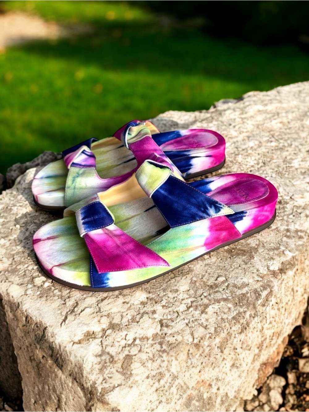 🆕 Alexandre Birman Sandals Multicolored Suede